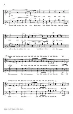 Irish Country Dance - Shaw - Choral Octavo - SATB A Cappella