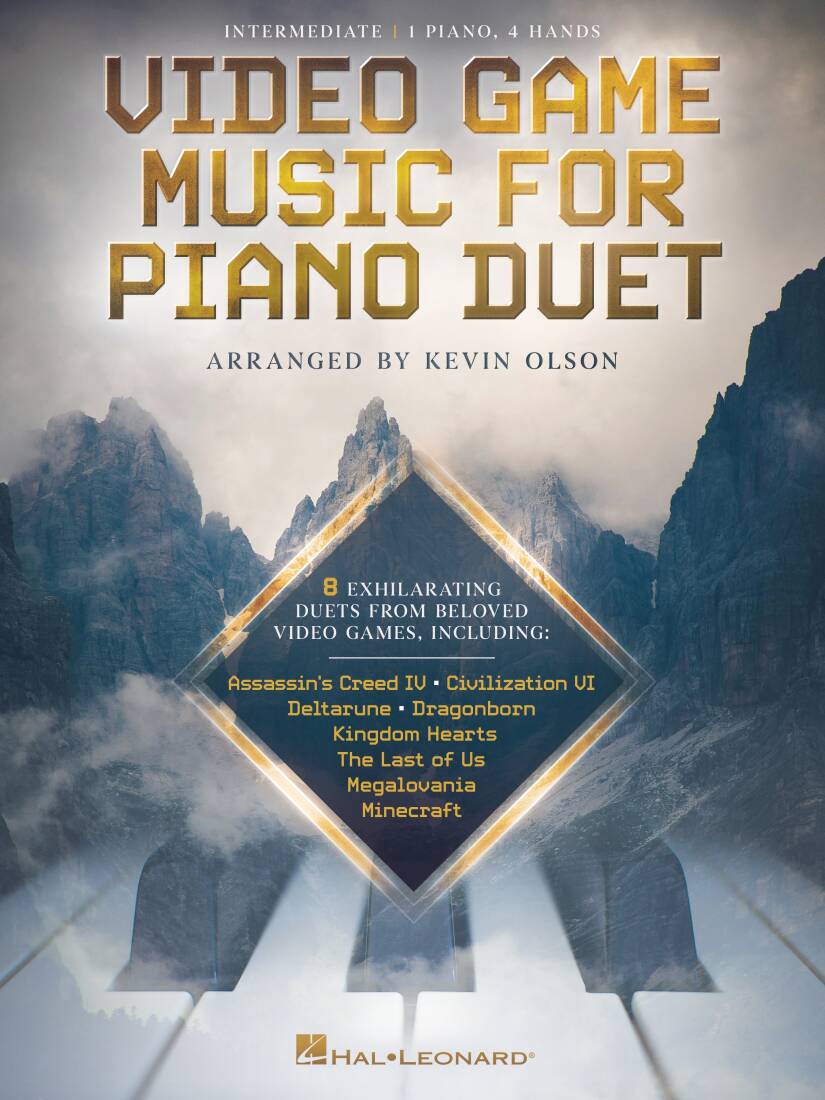 Video Game Music for Piano Duet - Olson - 1P4H - Book