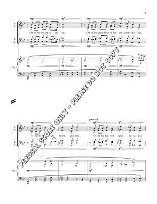 Snowflakes - Wadsworth - Choral Octavo - SATB/Piano/Alto Saxophone