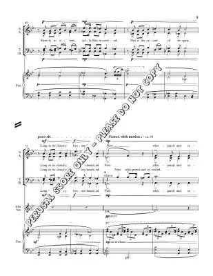 Snowflakes - Wadsworth - Choral Octavo - SATB/Piano/Alto Saxophone