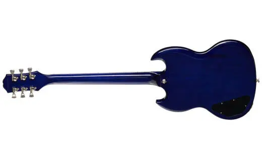 SG Custom Modern Quilt Electric Guitar with Gigbag - Blueberry Burst