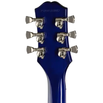 SG Custom Modern Quilt Electric Guitar with Gigbag - Blueberry Burst