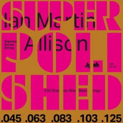 La Bella - Ian Martin Allison Signature Bass Guitar 5-String Set 45-125