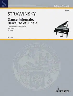 Schott - Firebird Selections - Strawinsky - Piano - Book