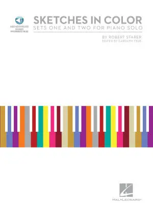 Hal Leonard - Sketches in Color - Starer/True - Piano - Book/Audio