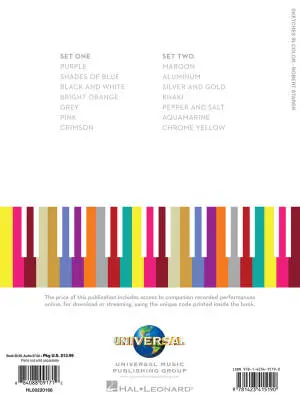 Sketches in Color - Starer/True - Piano - Book/Audio