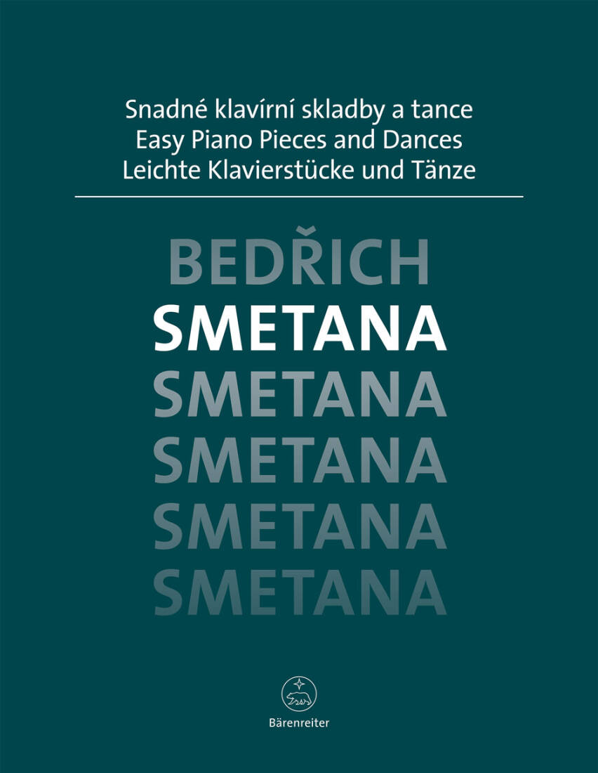 Easy Piano Pieces and Dances - Smetana - Piano - Book