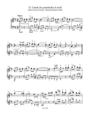 Easy Piano Pieces and Dances - Smetana - Piano - Book