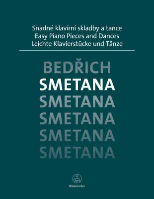 Baerenreiter Verlag - Easy Piano Pieces and Dances - Smetana - Piano - Book