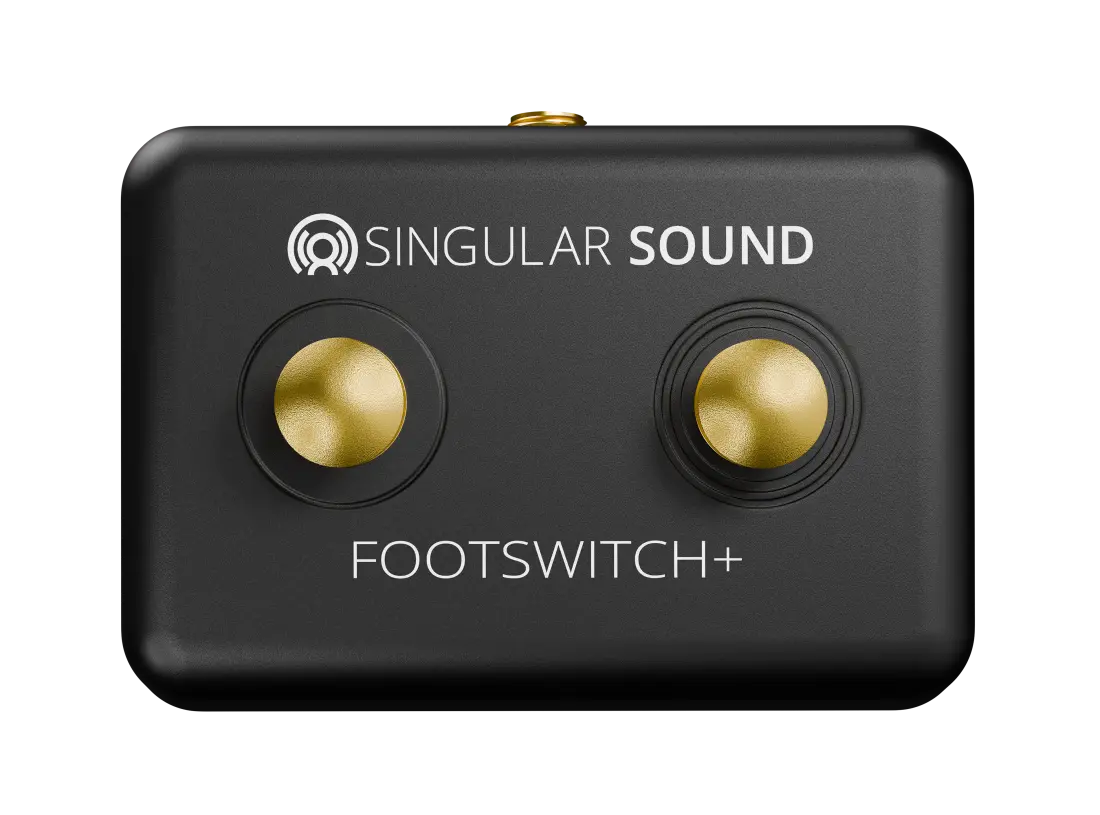 Footswitch+ - Black/Gold