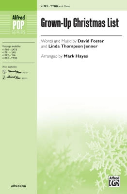 Alfred Publishing - Grown-Up Christmas List - Foster/Thompson-Jenner/Hayes - TTBB