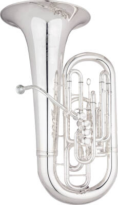 Eastman Winds - EBF861S Professional 4 Piston Tuba - Silver-Plated