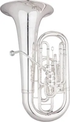 Eastman Winds - EBF861S Professional 4 Piston Tuba - Silver-Plated