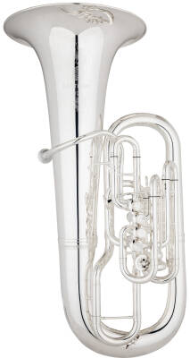 Eastman Winds - EBF863S Professional 4 Piston Tuba - Silver-Plated