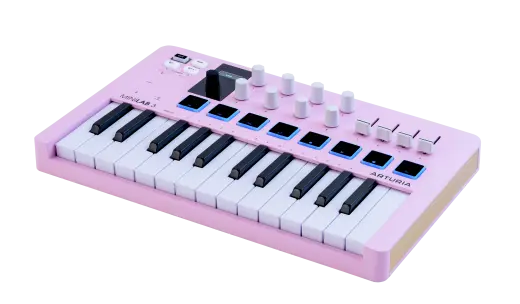 MiniLab 3 25-Key MIDI Controller w/Software - Rose Quartz