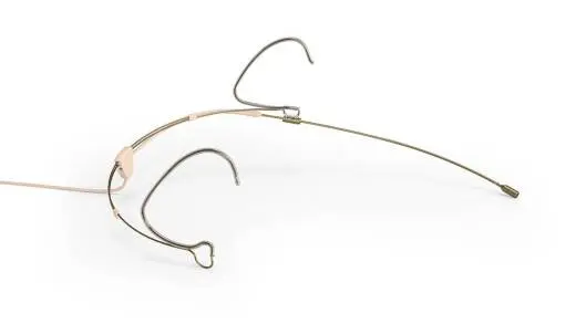DPA Microphones - 6066 CORE Omni Headset Microphone, TA4F Mini-XLR - Beige
