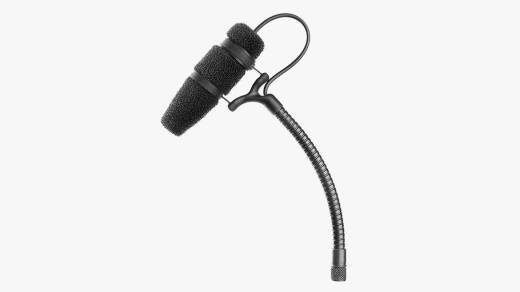 DPA Microphones - 4097 CORE Micro Shotgun Microphone, MicroDot, 10 cm (4 in) Full Gooseneck - Black