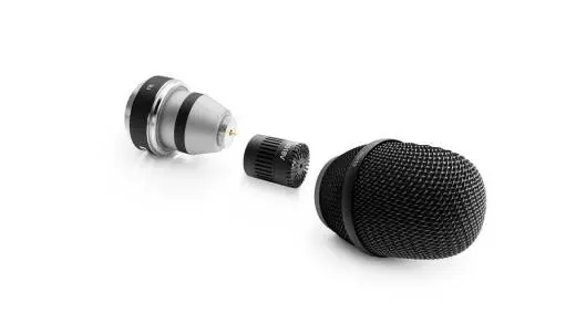 DPA Microphones - d:facto 4018V Softboost Supercardioid Microphone, SL1 Adapter (Shure/Sony/Lectrosonics) - Black