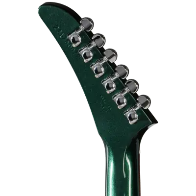 Explorer 80s Electric Guitar with Hardshell Case - British Racing Green