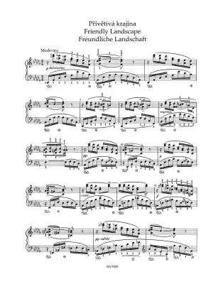 Album Leaves - Smetana - Piano - Book