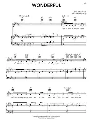 Wicked: Complete Movie Collection - Schwartz - Piano/Vocal/Guitar - Book