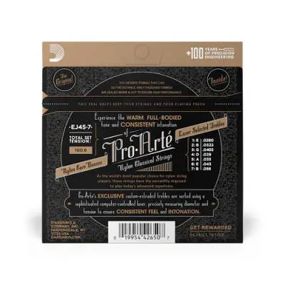 Nylon 7-String Classical Guitar Strings - Normal Tension
