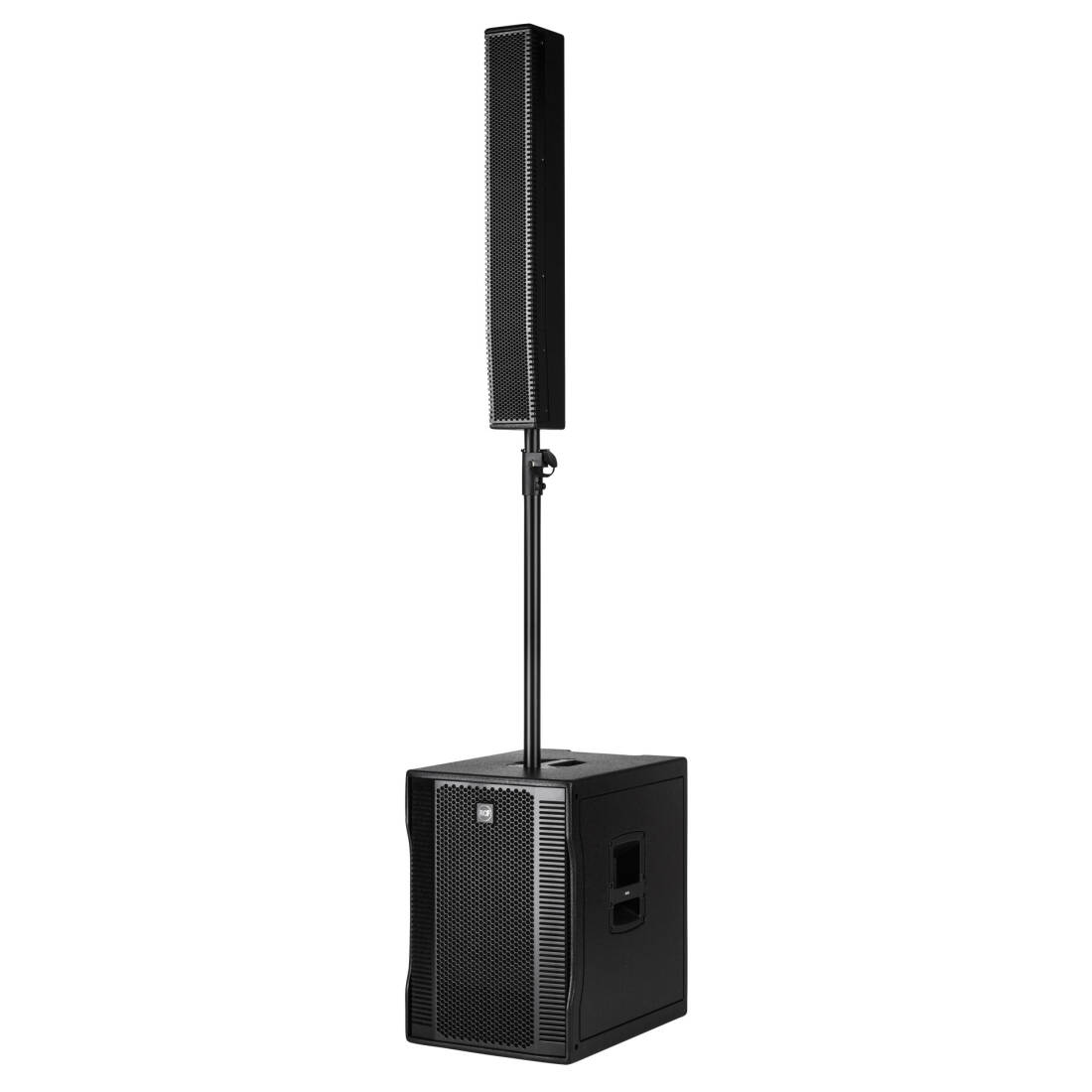 EVOX 12 Active Two-way Column Speaker Array with 15\'\' Subwoofer - Black