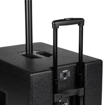 EVOX 12 Active Two-way Column Speaker Array with 15\'\' Subwoofer - Black