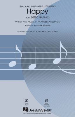 Hal Leonard - Happy (from Despicable Me 2) - Williams/Brymer - 2pt