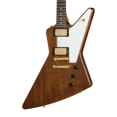 1958 Mahogany Explorer Reissue Electric Guitar with Hardshell Case - Antique Natural