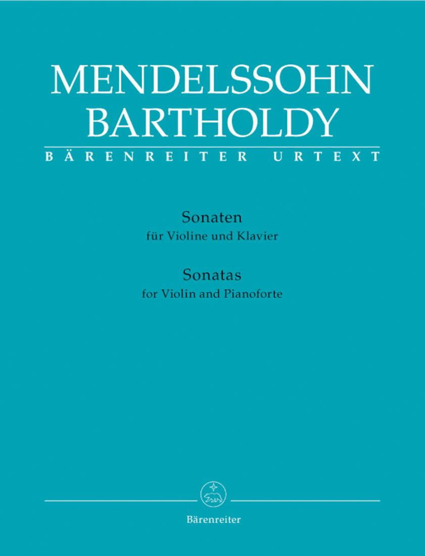 Sonatas for Violin and Piano - Mendelssohn - Book