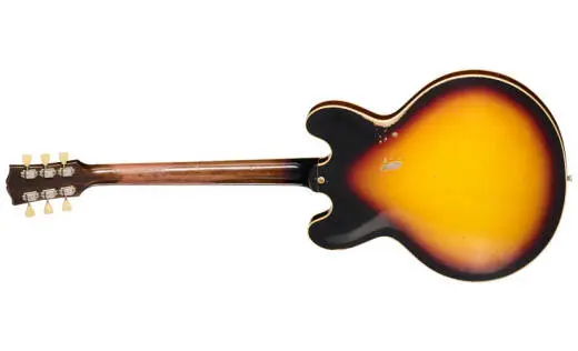 Murphy Lab Ultra Heavy Aged 1959 ES-335 Reissue Electric Guitar with Hardshell Case - Vintage Burst