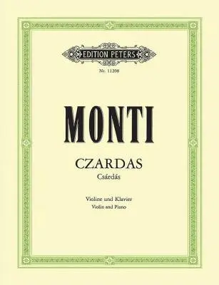 C.F. Peters Corporation - Czardas (Csardas) - Monti/Butow - Violin/Piano - Sheet