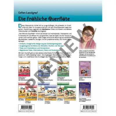 Die Frohliche Querflote (The Cheerful Flute) - Landgraf - Flute Duet - Book