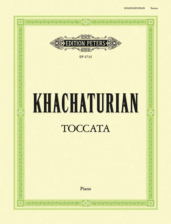 Toccata - Khachaturian - Piano - Sheet