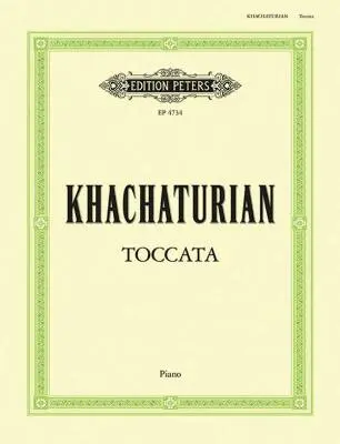 C.F. Peters Corporation - Toccata - Khachaturian - Piano - Sheet