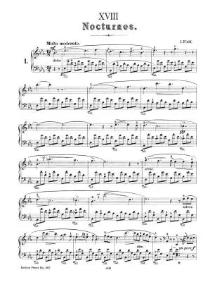 Nocturnes - Field/Kohler - Piano - Book