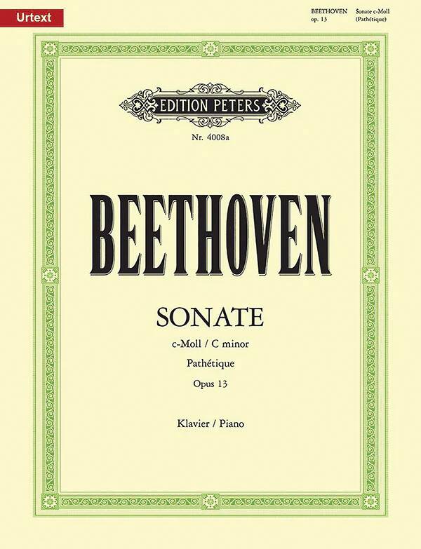 Sonata in C minor Op.13 \'\'Pathetique\'\' - Beethoven/Fischer - Piano - Sheet