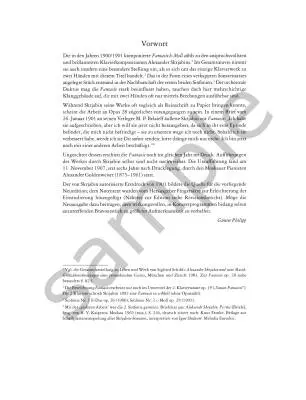 Fantasie in B minor Op.28 - Scriabin/Phillipp - Piano - Sheet