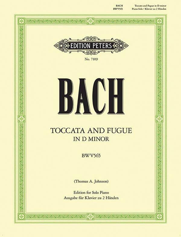 Toccata and Fugue in D minor BWV 565 - Bach/Johnson - Piano - Sheet