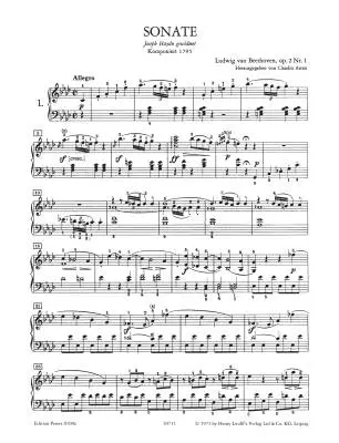 Sonatas Volume 1: Nos. 1-15 - Beethoven - Piano - Book