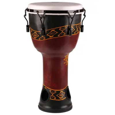 Groove Masters Percussion - 12 AirDrum Lug-Tuned Djembe - Baliku Chocolate