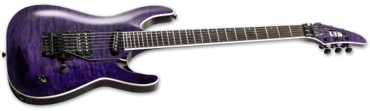ALR-II Quilted Maple Electric Guitar with Hardshell Case - See Thru Purple