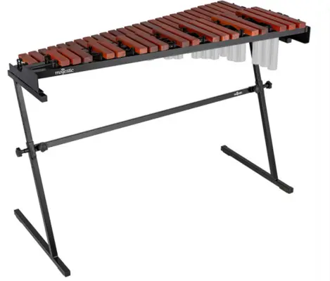 Majestic Percussion - Gateway Series 3.5 Octave Padauk Bar Practice Xylophone w/Stand