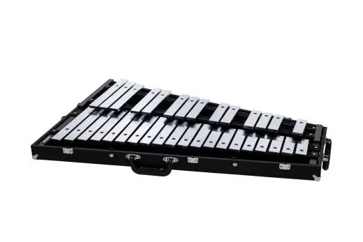 Majestic Percussion - Concert Black Series 2.6 Octave Steel Bar Orchestra Bells