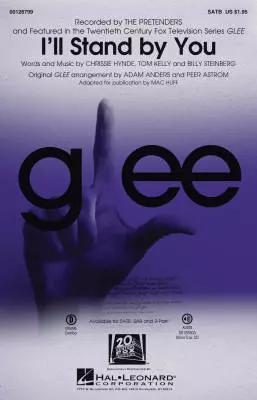 I\'ll Stand By You (GLEE) - Hynde/Kelly/Steinberg/Huff - SATB