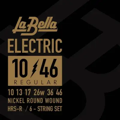 La Bella - HRS-R Nickel Round Wound Electric Guitar (10-46)
