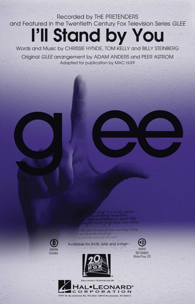 I\'ll Stand By You (GLEE) - Hynde/Kelly/Steinberg/Huff - 2pt