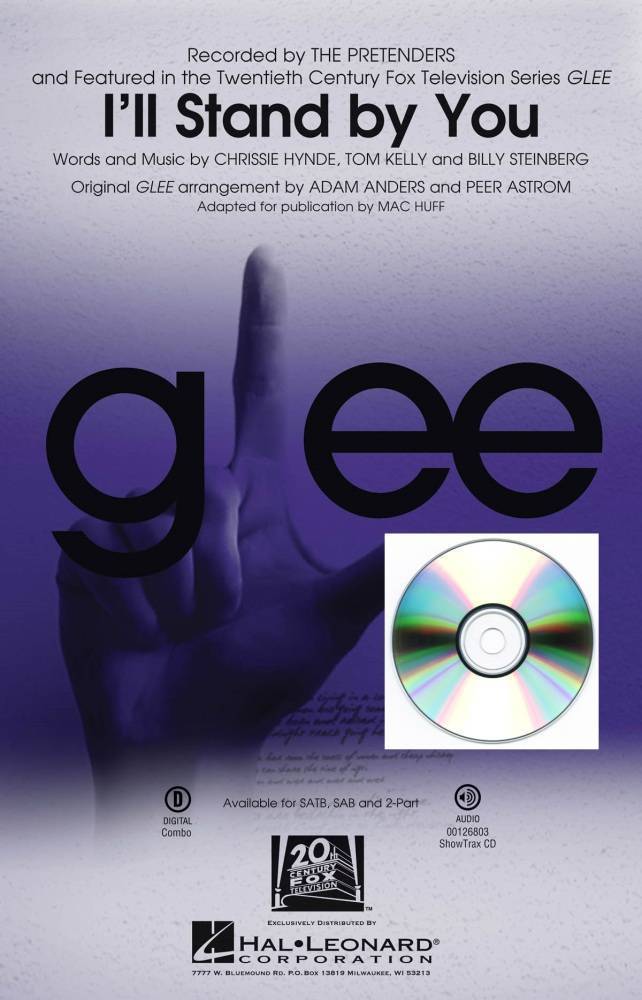 I\'ll Stand By You (GLEE) - Hynde/Kelly/Steinberg/Huff - CD