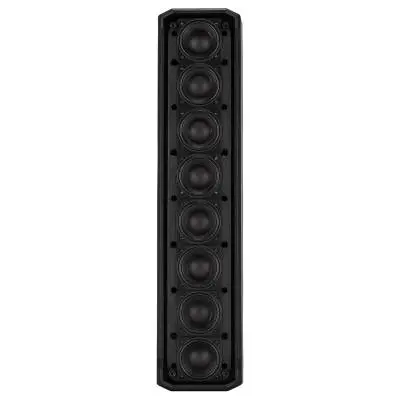 EVOX J8 Active Two-Way Portable Column Speaker Array with 12\'\' Subwoofer - Black